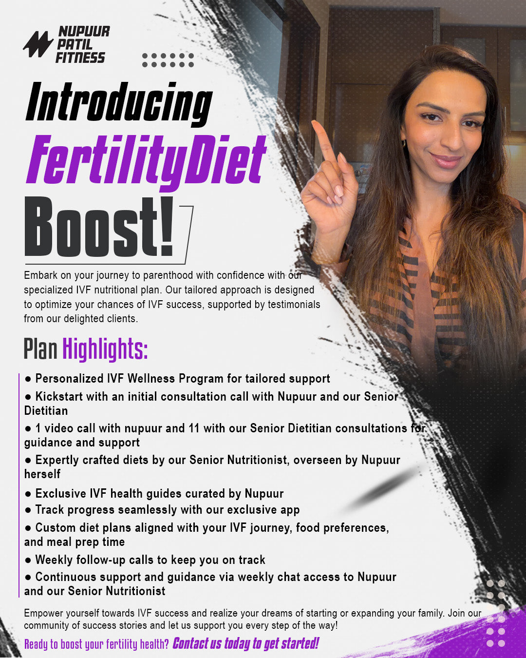 Nupuur’s Core Blueprint: Fertility Diet Boost!